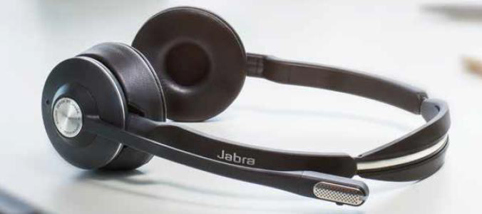 cuffia stereo wireless con microfono jabar engage 65 75 Cuffia wireless con microfono stereo jabra engage 65 75